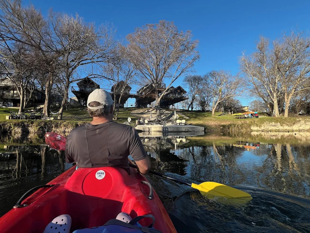 Treetop River Cabins on the Guadalupe River