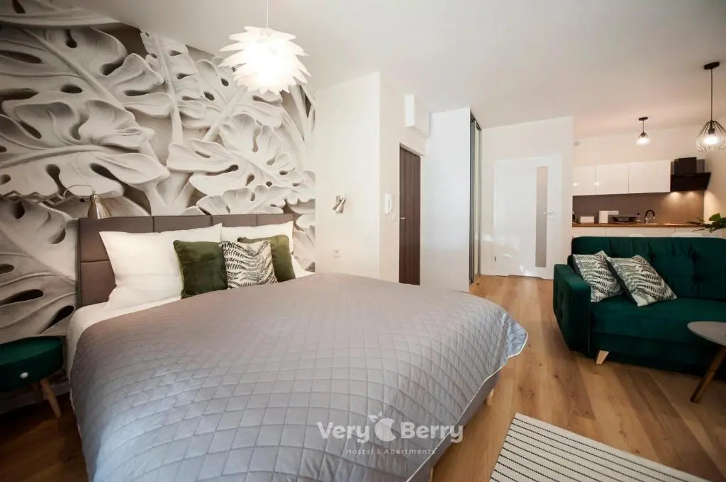 Stylowe i Eleganckie Studia Very Berry w Poznaniu by Noclegi Renters