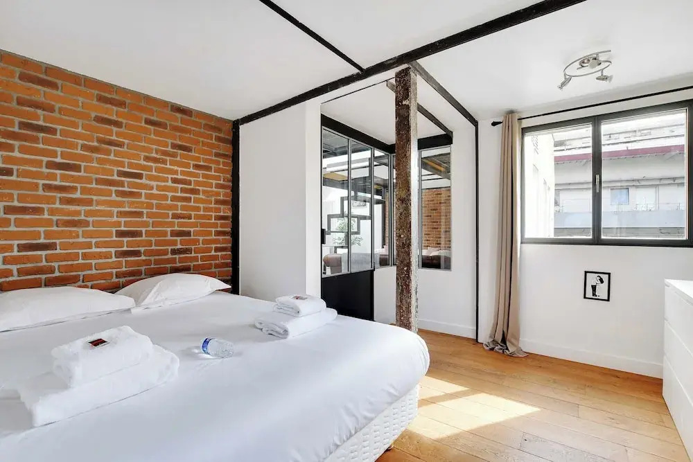 Chic & Spacious Loft 3br/6p Paris Center
