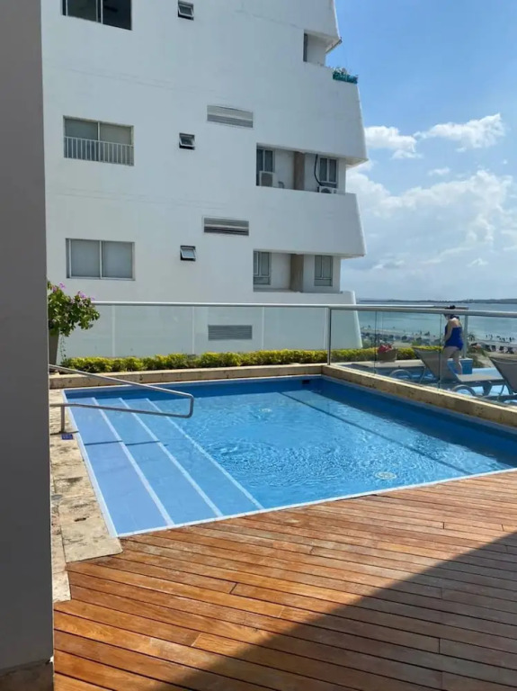 Apartment Cartagena Castillogrande Beach Front 2 Bedrooms, 2 Bathrooms, Balcony