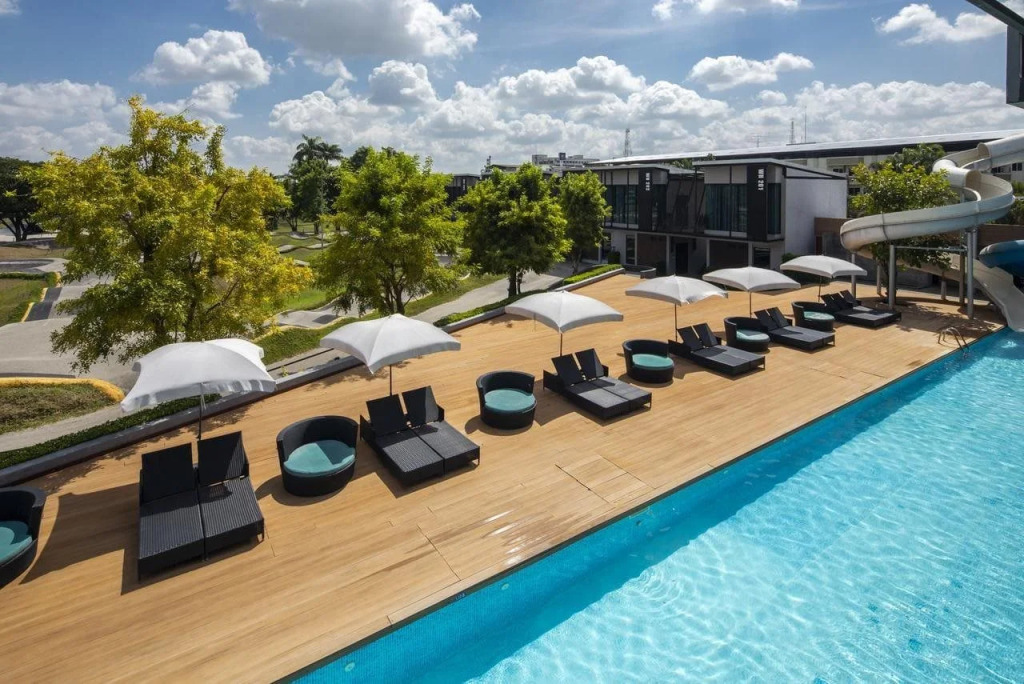 The VELOS Hotel and Pumptrack