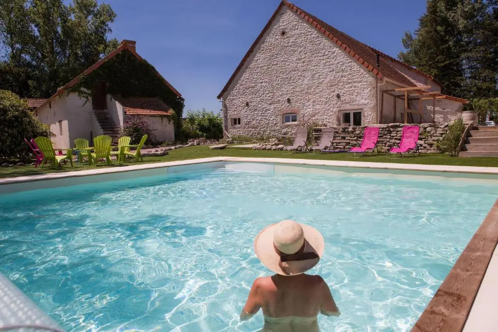 LAnagramme, chambres, table dhôtes et gîte pour adultes, naturistes ou non