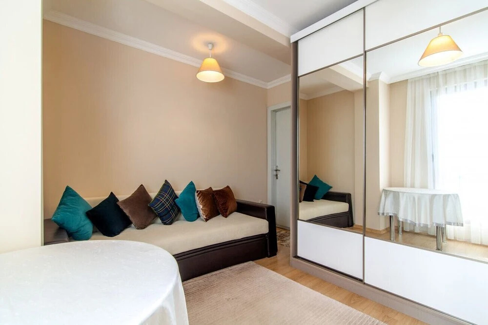 Central Flat in Atasehir With Terrace and Balcony