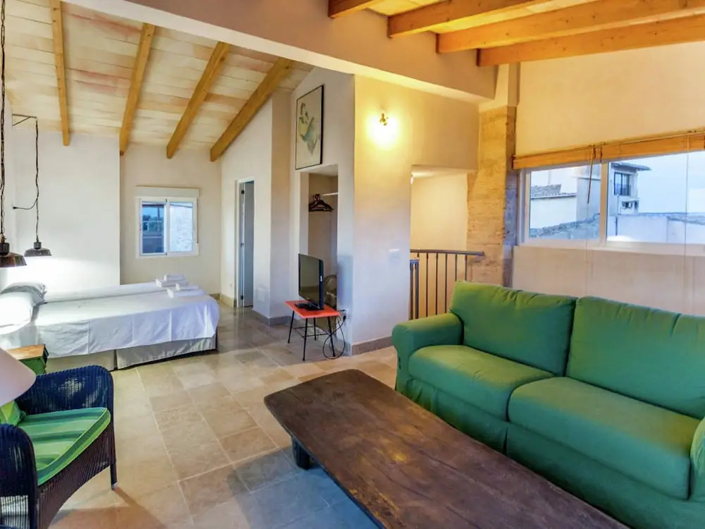 Duplex on estate with private access to the most beautiful beach in Mallorca