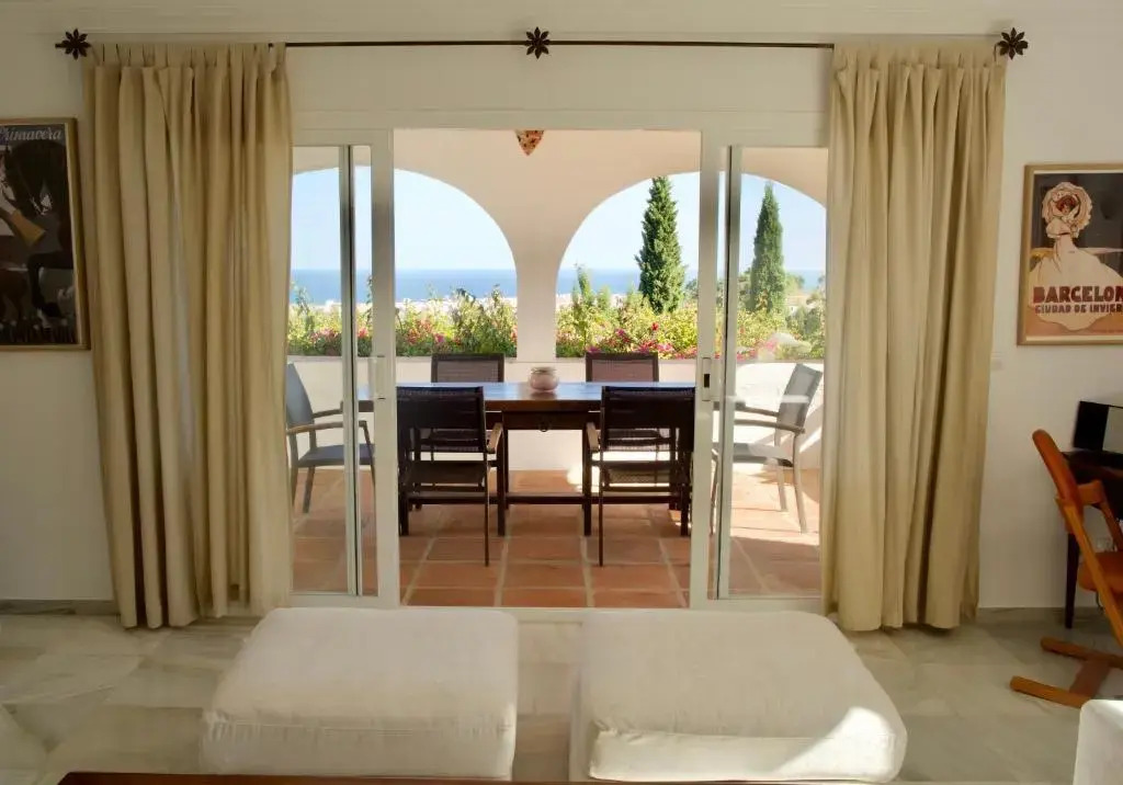 La Ciruela - Villa paisible jardin de 5000m2 piscine chauffée et vue sur mer