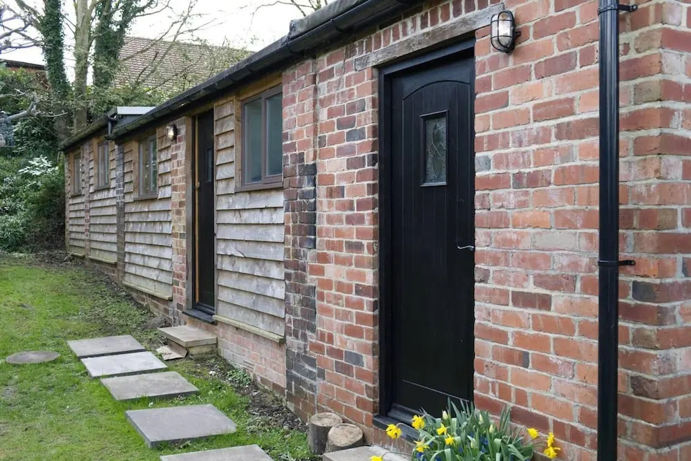 a Quirky Garden Building in an Orchard