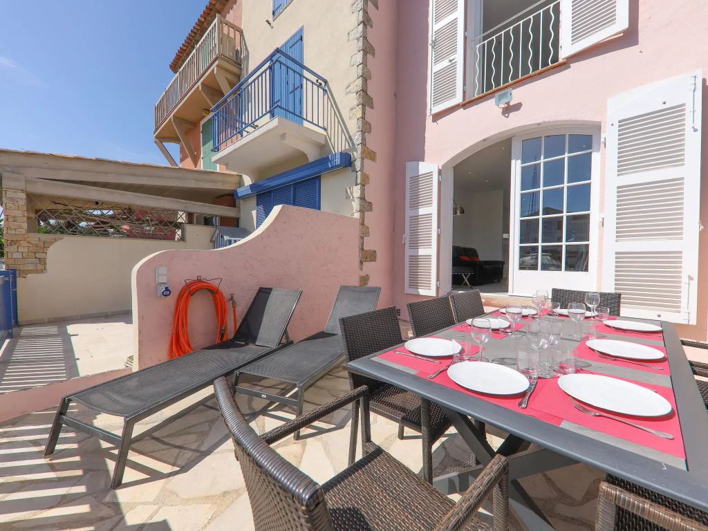Superb holiday home in Port Grimaud with jetty