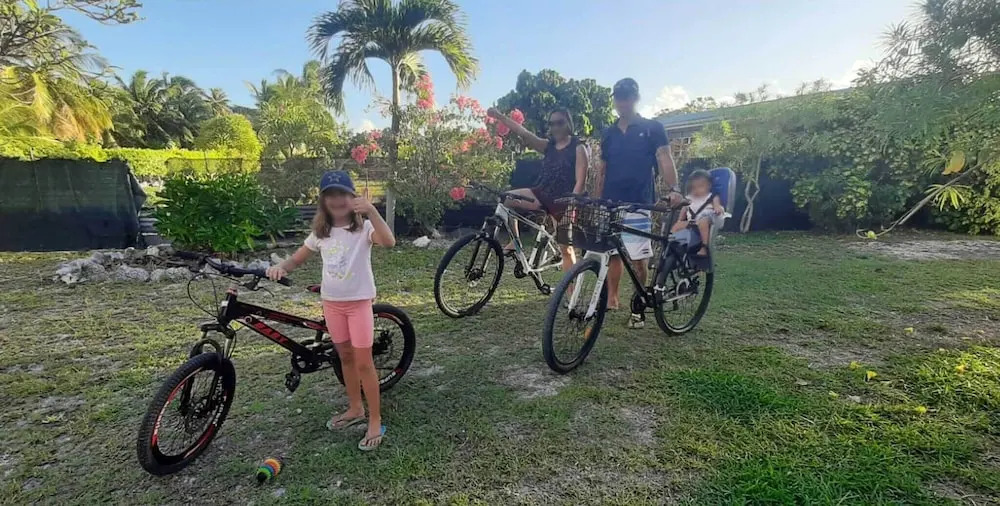Moana Breeze Rangiroa - Rental car included - Air conditioning - WI-Fi