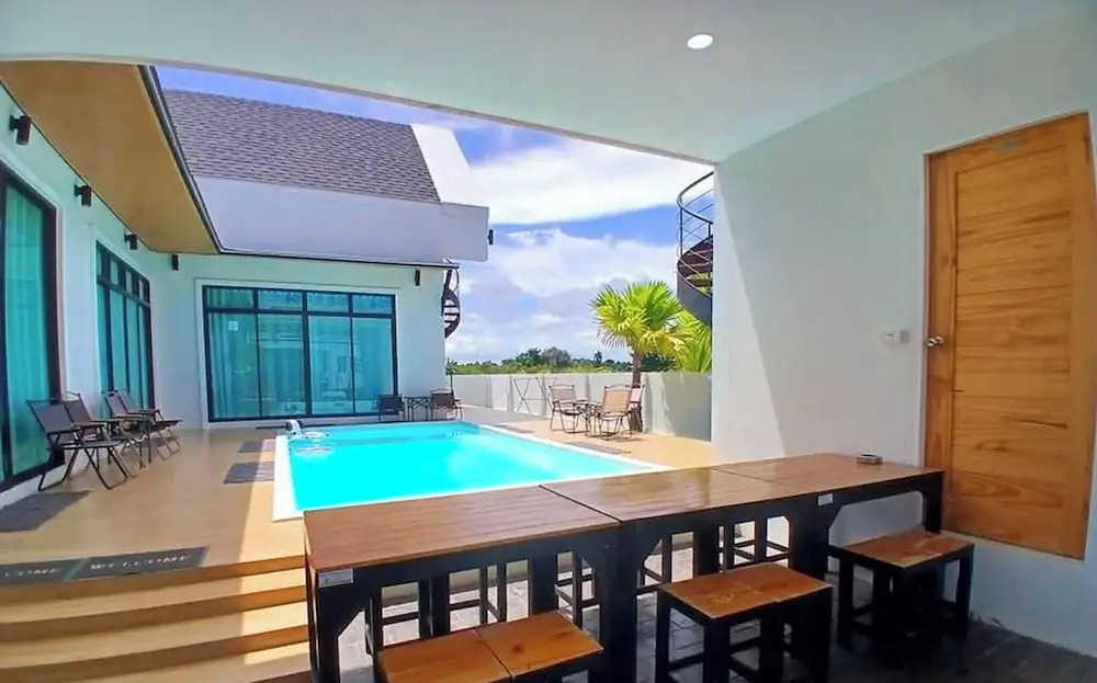 Large Private Pool Villa, 650 m From Mae Rumphueng Beach