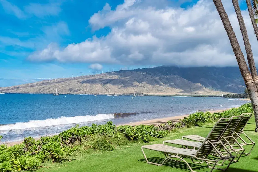 Kihei Beach 606 - Direct Ocean Front, Breathtaking Top Floor Views, Central AC!