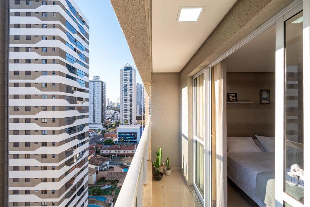 Flat Com Varanda No Setor Bueno   Th01403