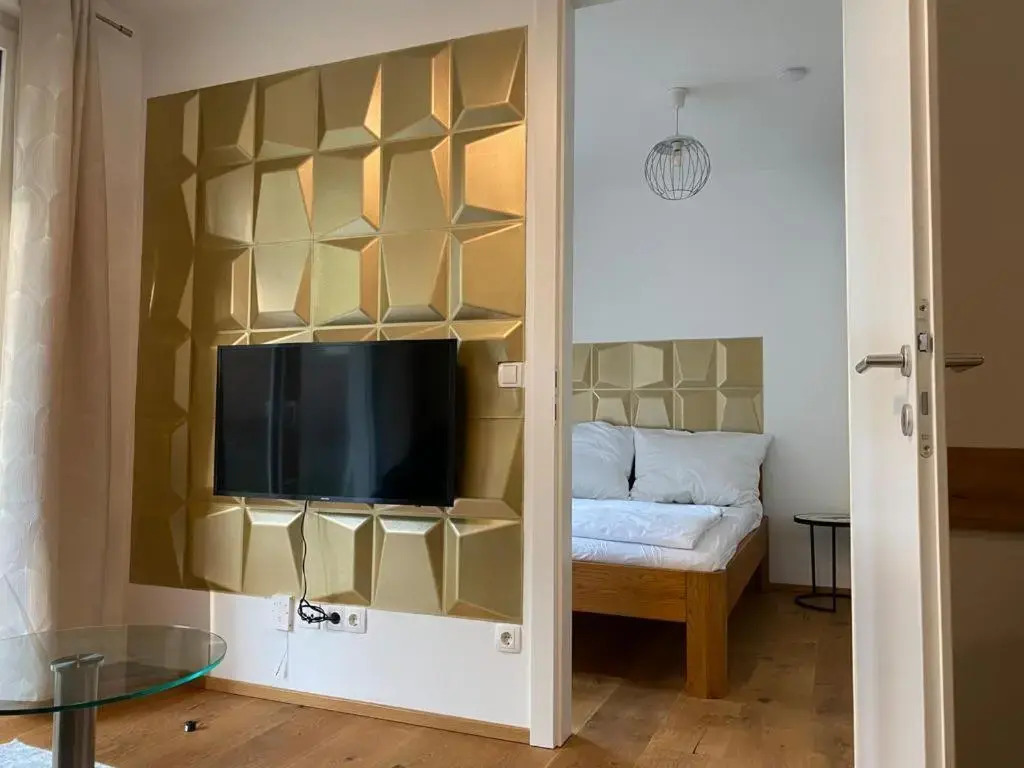 Modern apartment near city center - garden