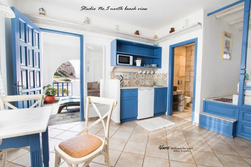 Glaros luxury studio on the Beach
