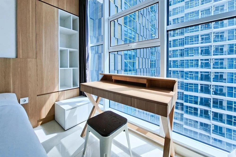 Wooden Touch 1Br At Brooklyn Alam Sutera Apartment