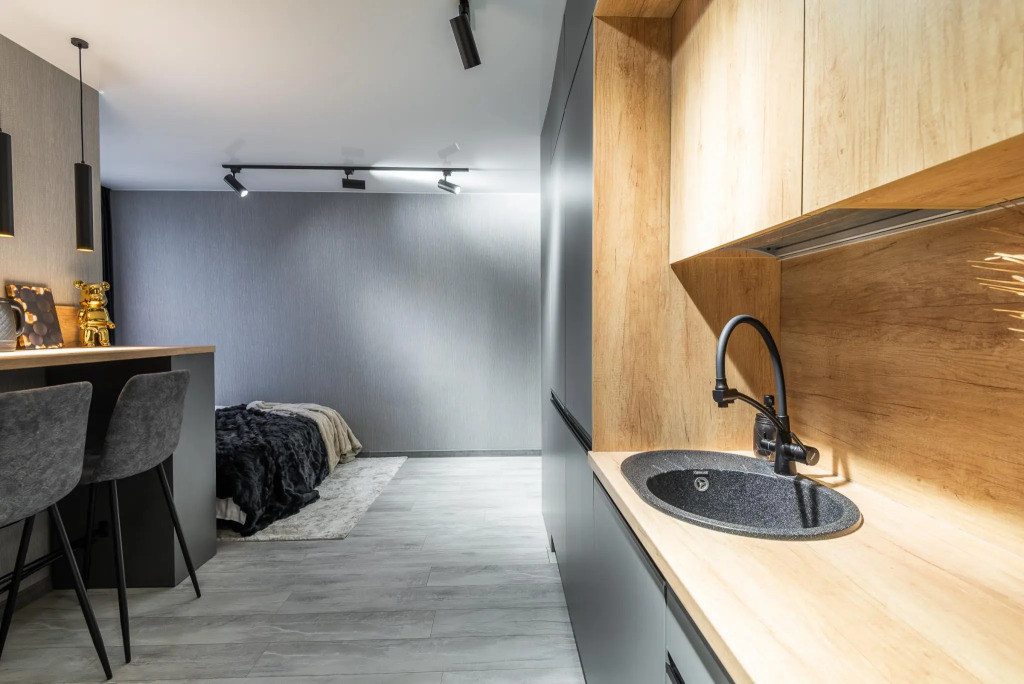 Bulbash Apartments (Бульбаш Апартаменты) на улице Лейтенанта Кижеватова 3В