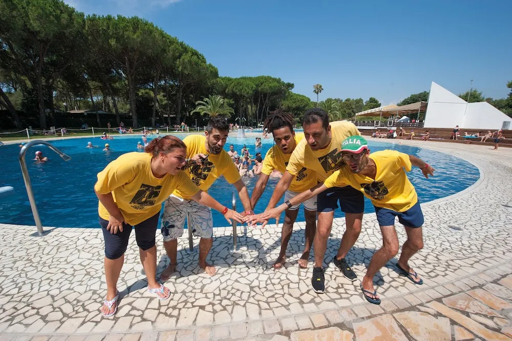 Happy Camp mobile homes in Villaggio Camping Baia Domizia