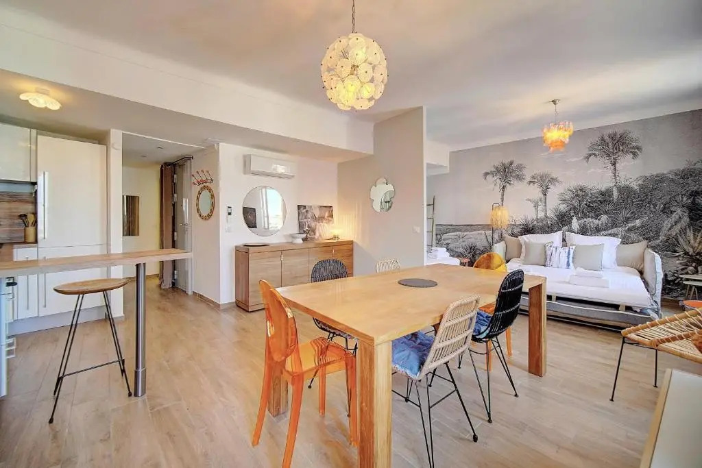 IMMOGROOM - Sea view apartment - 3 min from beach - AC