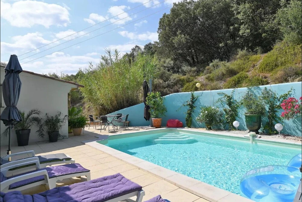 Villa With 3 Bedrooms in Tornac, With Private Pool, Enclosed Garden an