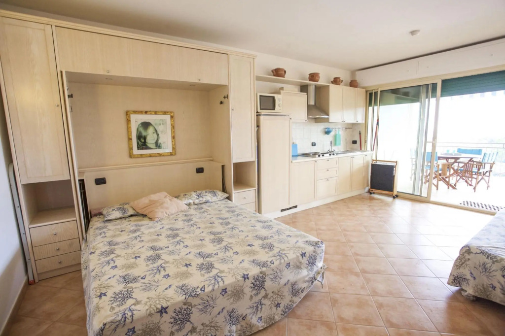 Studio Verde Blu 502 near the beach of Naregno and Pool-VERDE BLU 502