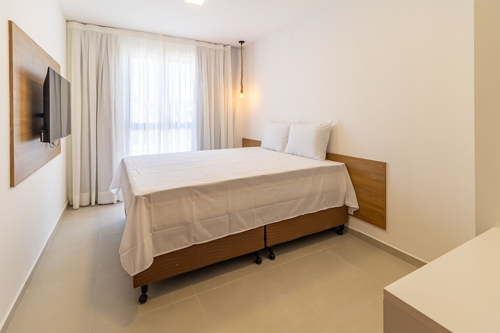 APTO Próximo à Praia | Varanda Gourmet | Climatizado | San Martin | Destino BSM 203A
