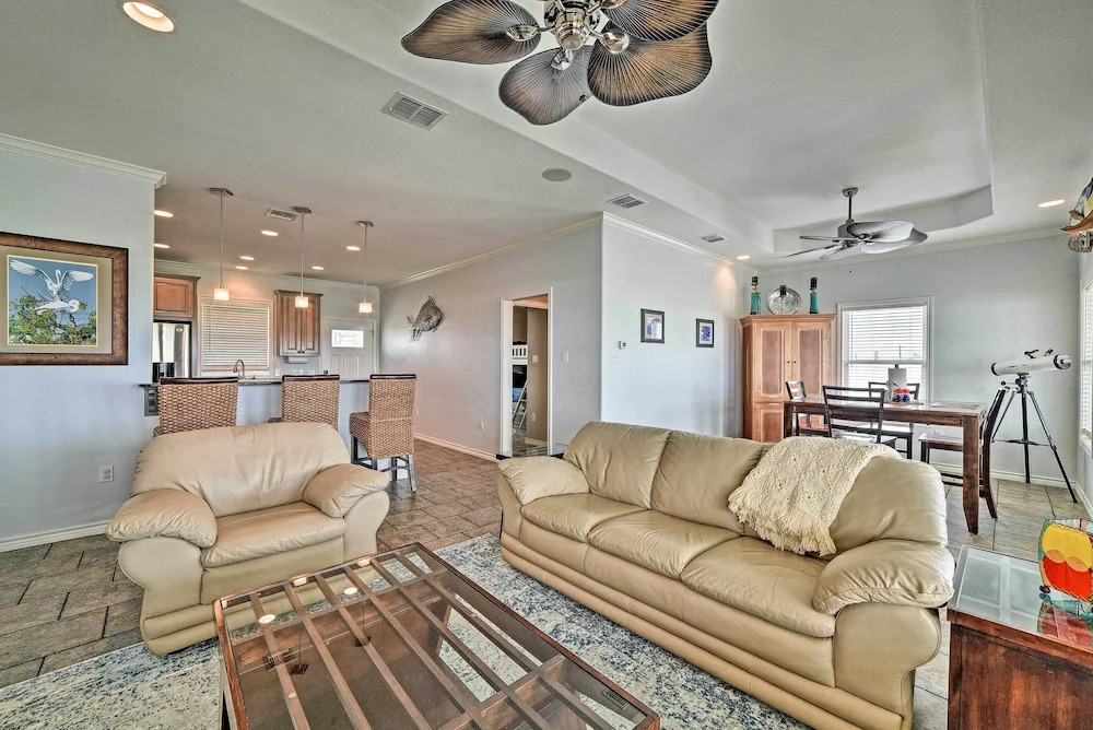 Waterfront Rockport Home w/ Deck & Boat Ramp!