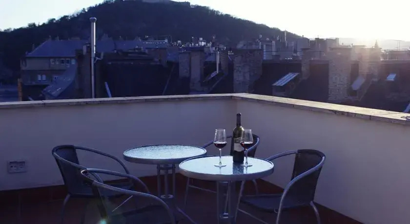 Budapest rooftop penthouse