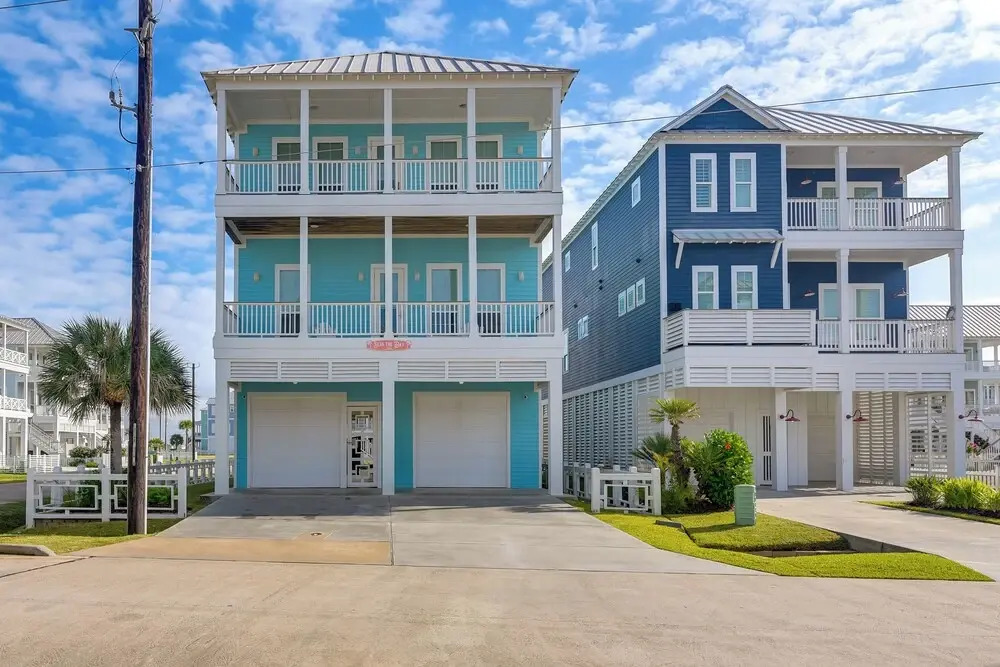 Walk to Galveston Beach: Family Gem w/ Balconies!
