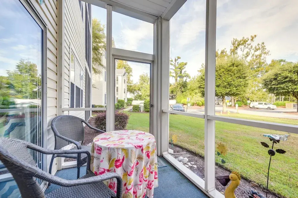 2 Mi to Beach: Grand Strand Condo w/ Pool Access!