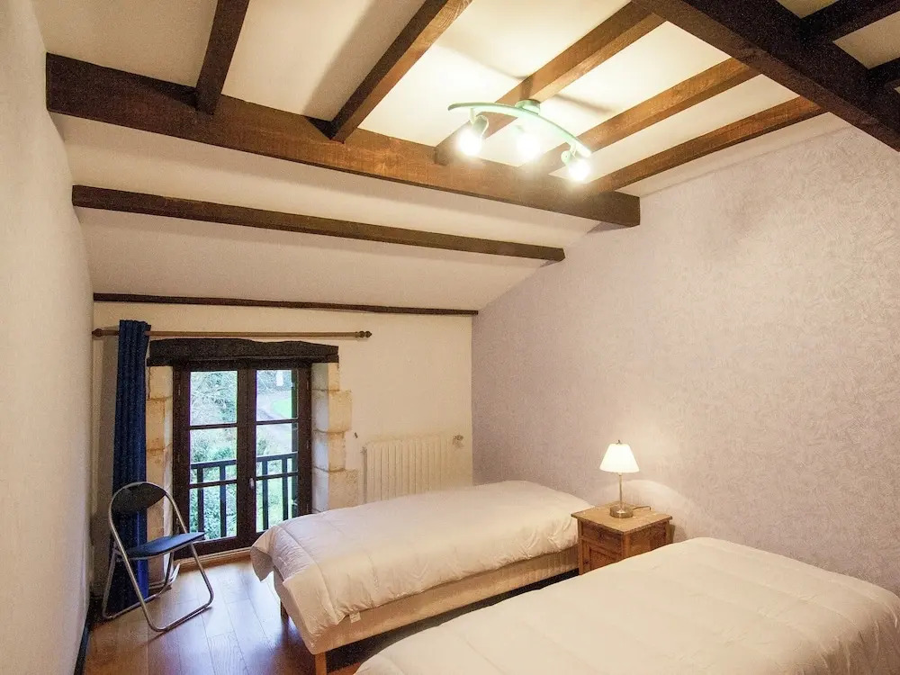 Spacious farmhouse with private heated pool in a rustic garden