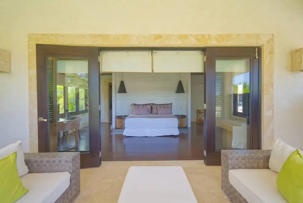 Dramatic Luxury Villa With Golf and Ocean View Walking Distance From the Beach