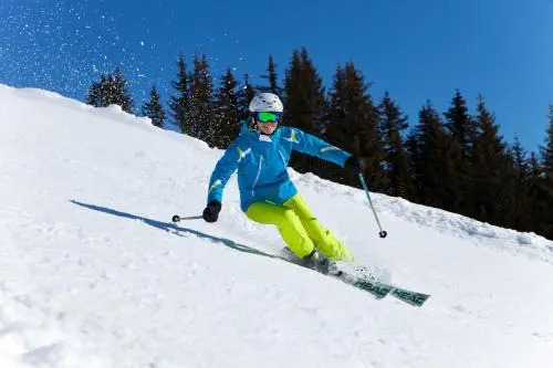 Chalet an der Piste