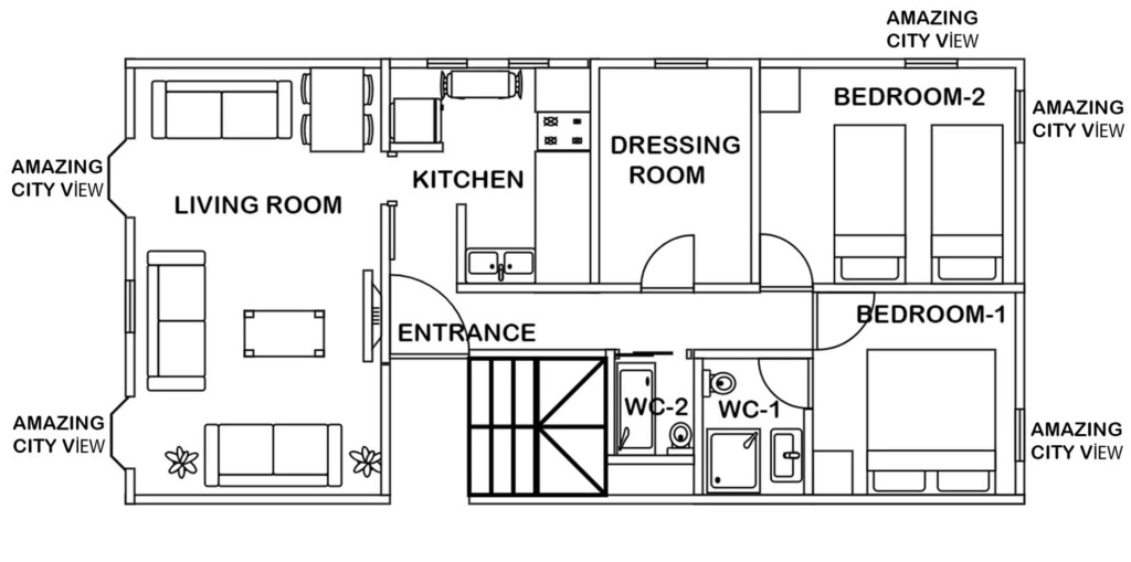 Taksim Roya Apartment - Two Bedroom