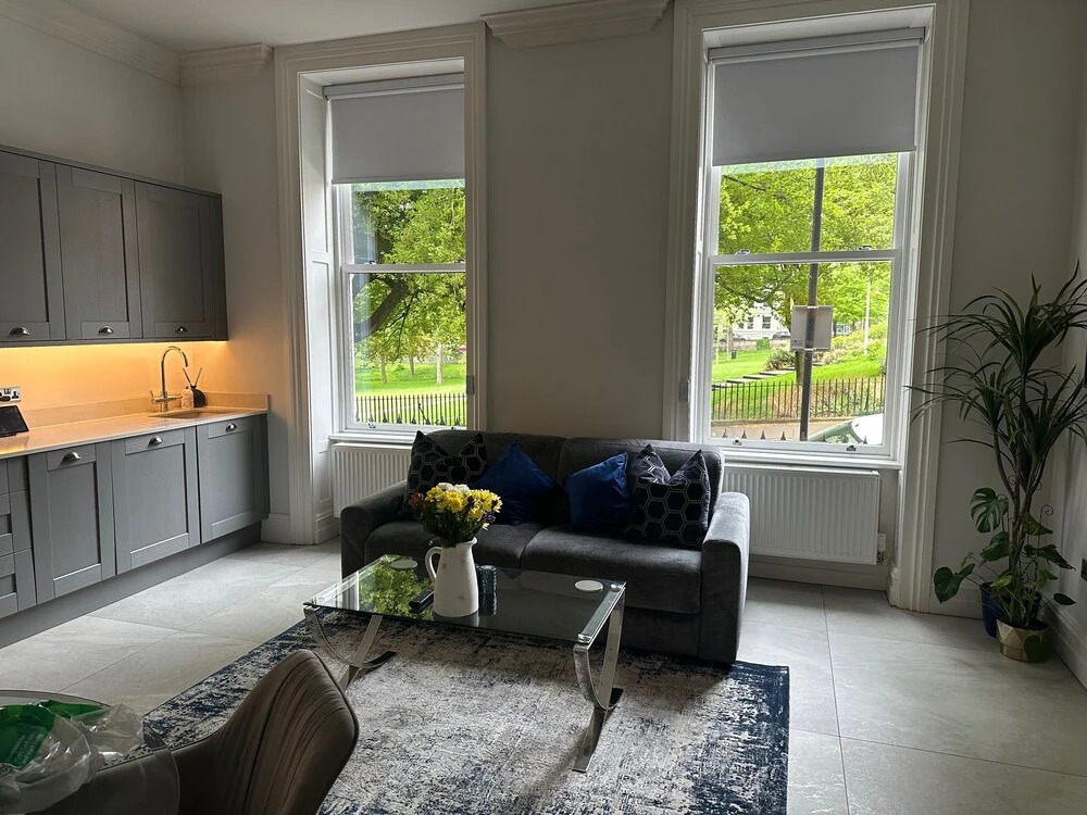 Full Apartment with secure parking great views