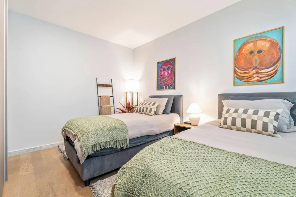 Modern Apt Private Rooftop Roma Nte 2 BR