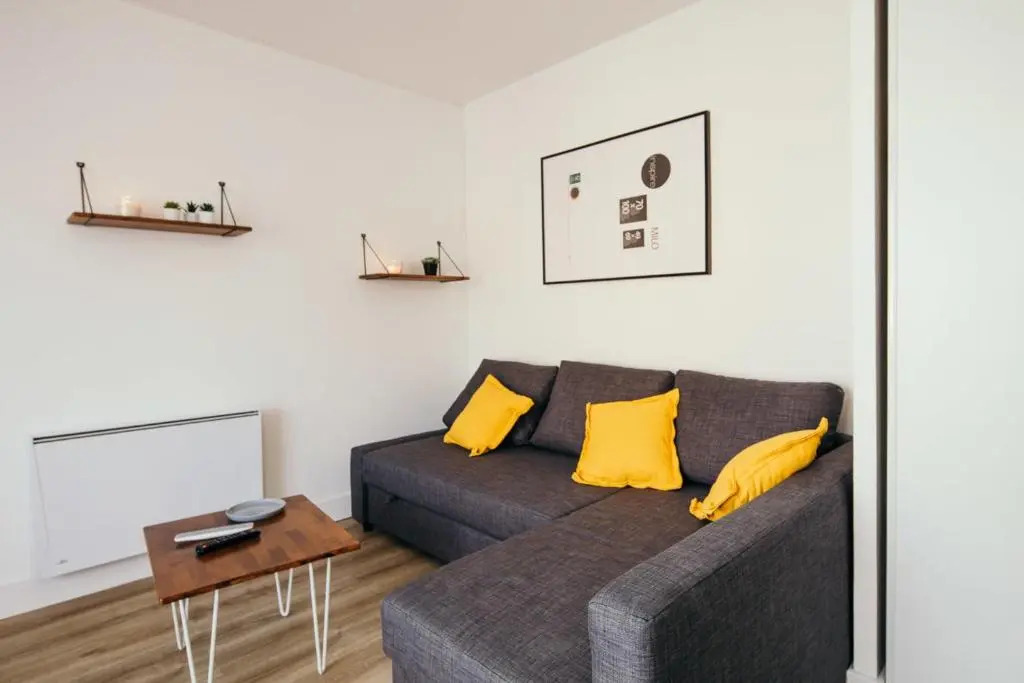 Studio Méan ☆ Near Airbus And Chantiers Atlantique - Wifi - Parking ☆