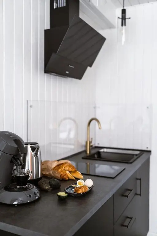 Sniegi design cabin with sauna