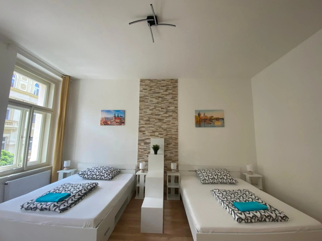 Designed apartment next to Vaclav square with terrace and private garage