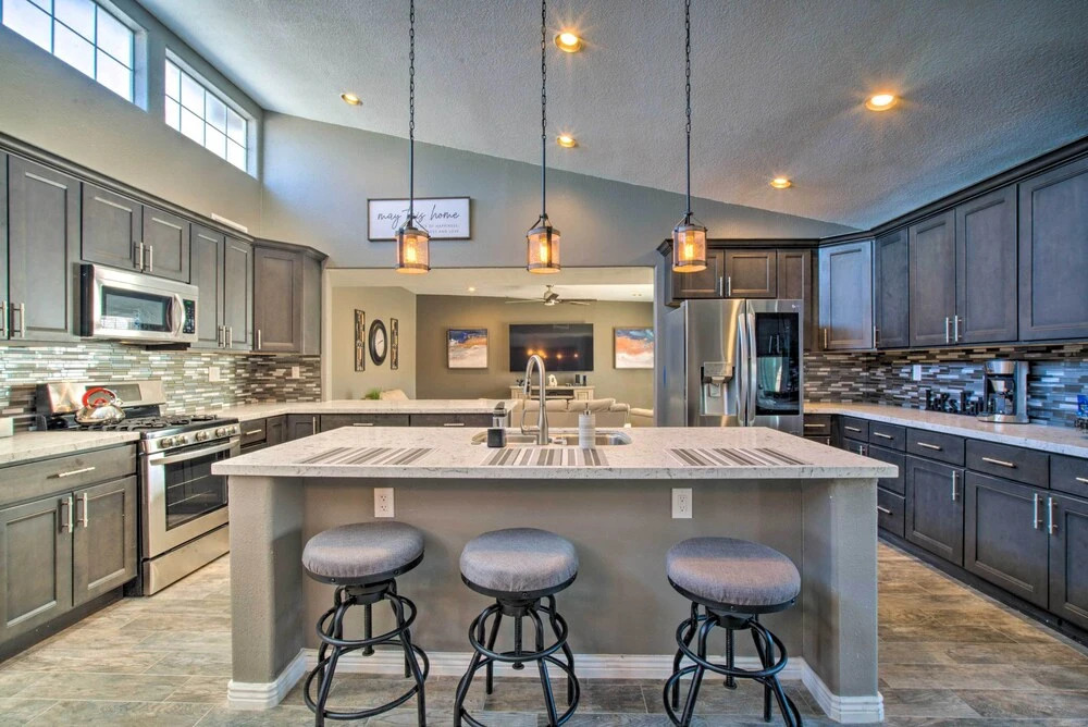 Modern El Paso Home w/ Backyard & Fire Pit!