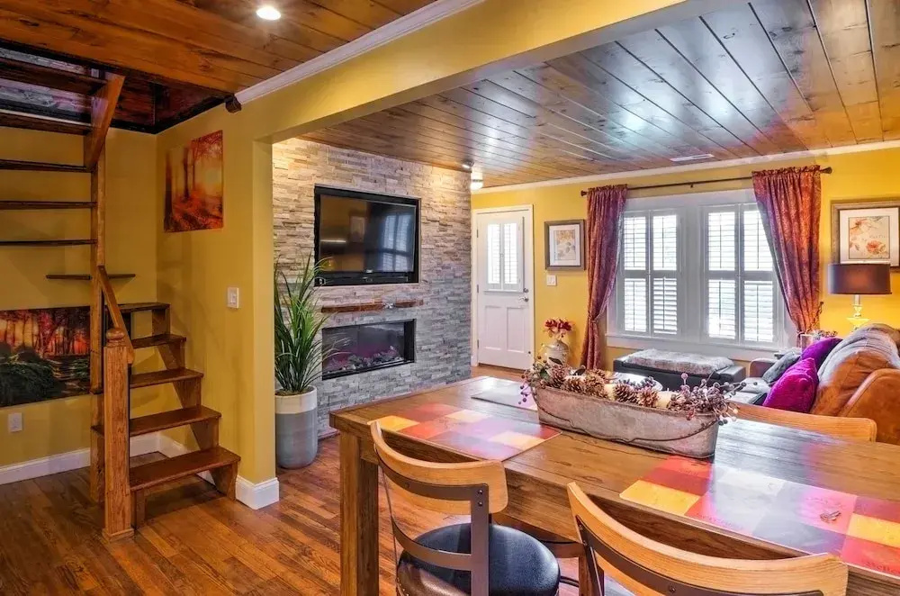Lovely Cottage w/ Sauna & Fire Pit Near Asheville!