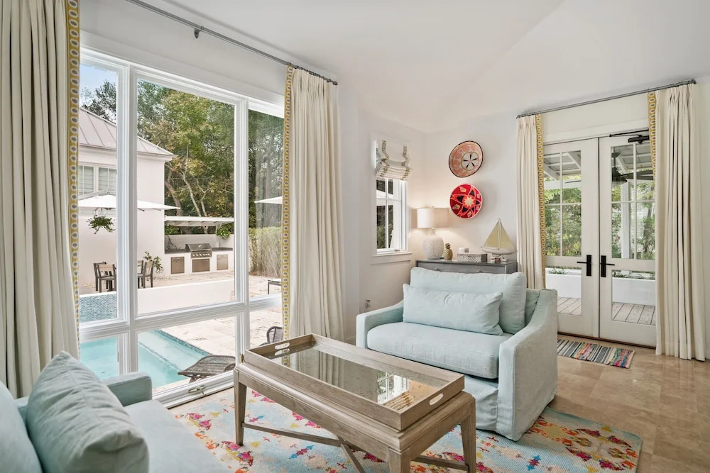 Upscale Beach Estate With Private Pool + Carriage House And Less Than 300 Yards From The Beach 6 Bedroom Home by RedAwning