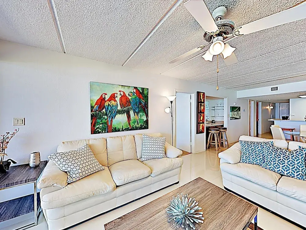New Listing! Charming Coastal W/ Beach Views 2 Bedroom Condo