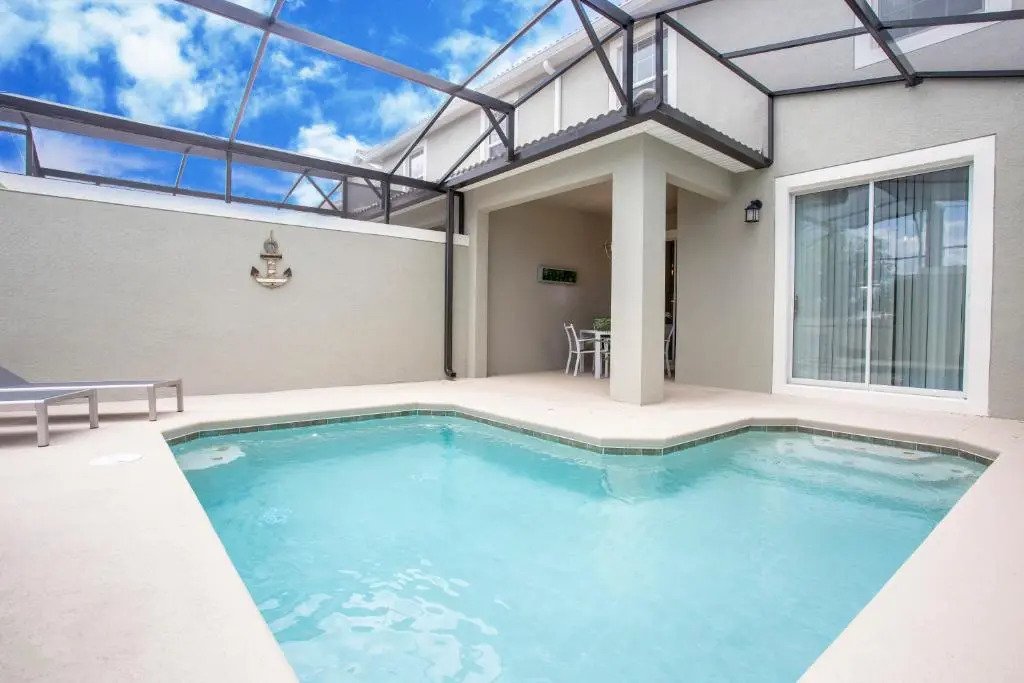 Splendid Four Bedroom Close To Disney w/ Pool 4987