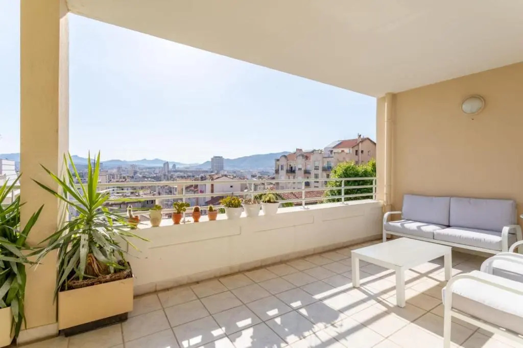Appartement Standing Marseille 4 pers Clim Parking