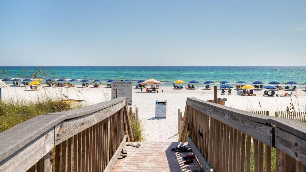 Stunning 2 BR/2 BA Third Floor Unit Directly On Santa Rosa Beach! Sleeps 6