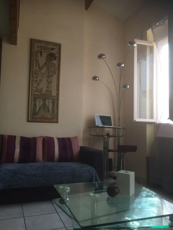 Bright 50sqm Duplex Apartment With One Room In The Center Of Nice, Wit