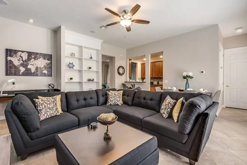 Stylish NEW Renovation in Reunion Resort - Large Patio and Pool Deck 3bd/3.5ba #3ru456