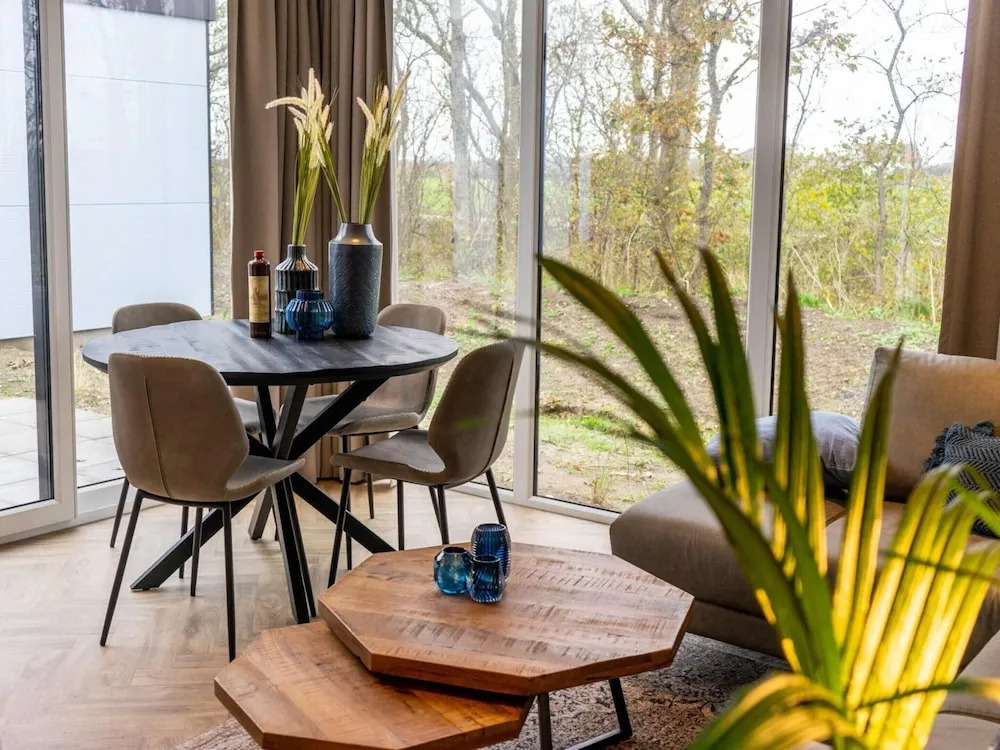 Chalet on a Holiday Park 3.5 km From the Beach