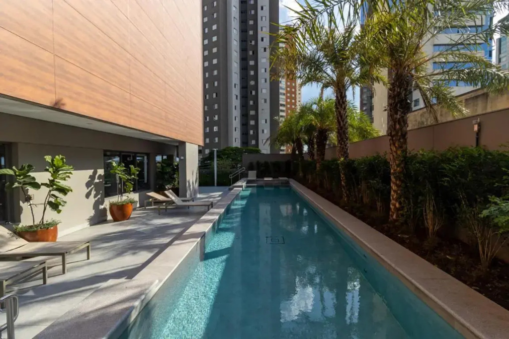 Studio de luxo mobiliado em Moema