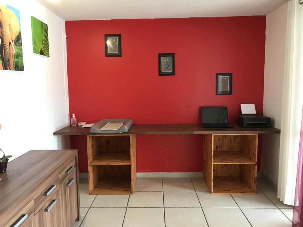 Apartment With 3 Bedrooms in La Trinité, With Wonderful sea View, Encl