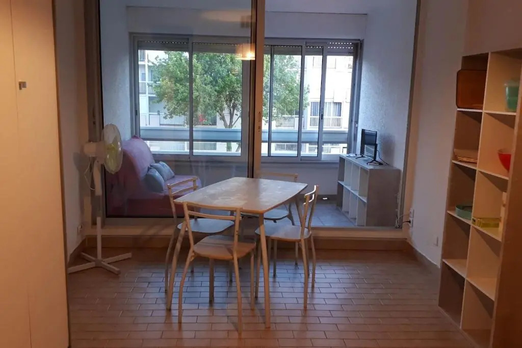Studio 250m mer et Seaquarium avec place parking